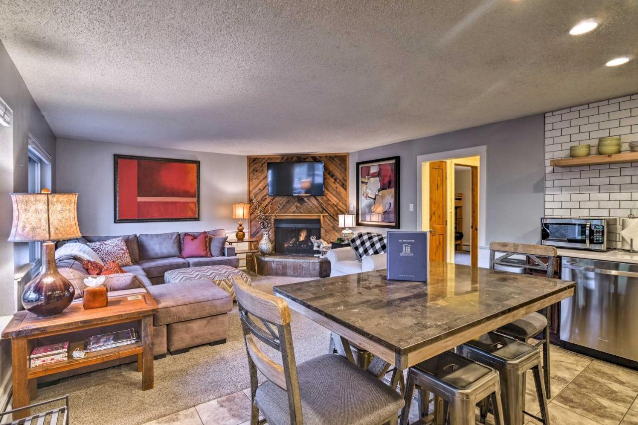 Downtown Breck Condo On Main St - Walk To Slopes 브레켄리지 외부 사진